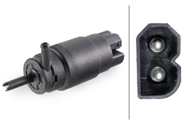 1996-2002 BMW Z3 Windshield Washer Pump - Front (Hella)