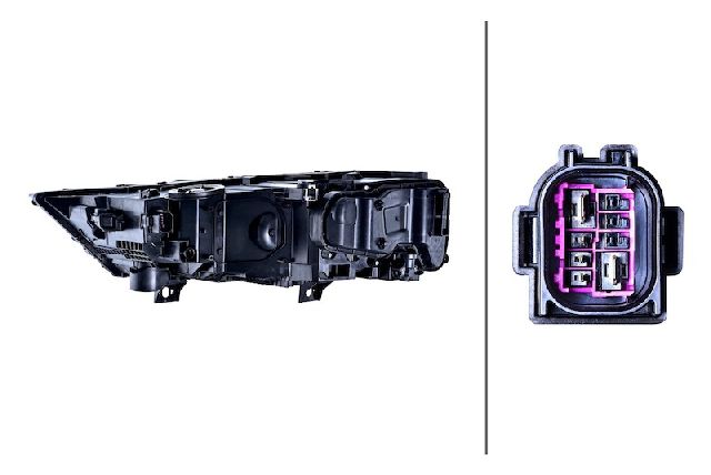 2020-2022 Audi Q7 Headlight Assembly - Right (Hella)