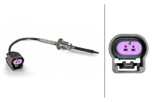 2010-2016 Chevrolet Express 3500 Exhaust Gas Temperature (EGT) Sensor - Center (Hella)