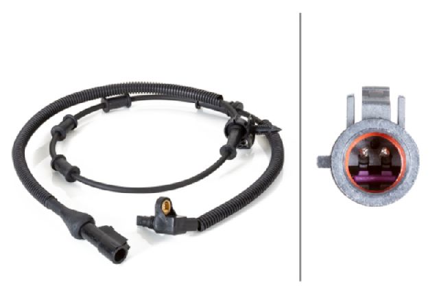 2003-2005 Lincoln Aviator ABS Wheel Speed Sensor - Front Left or Front Right (Hella)