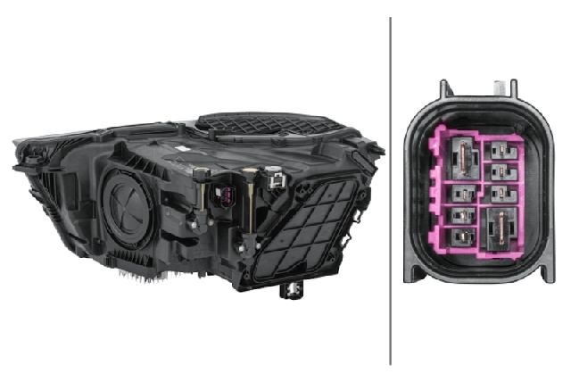 2019-2022 Audi Q3 Headlight Assembly - Right (Hella)