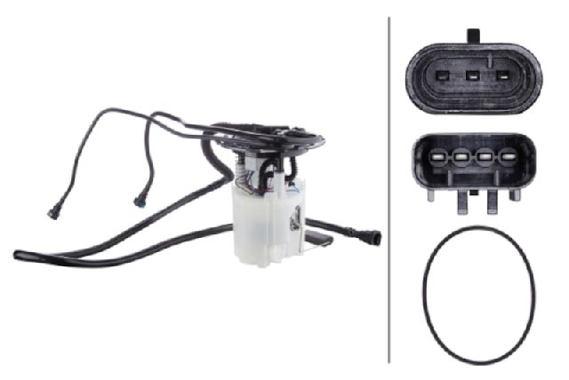 2003-2011 Saab 9-3 Fuel Pump and Sender Assembly (Hella)
