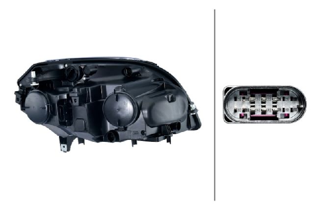 2013-2015 Mercedes-Benz GLK250 Headlight Assembly - Left (Hella)