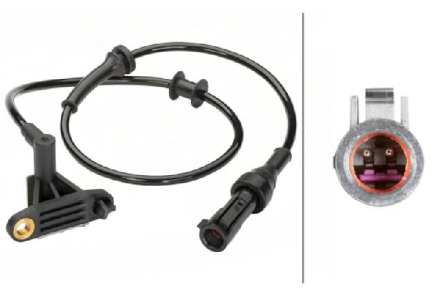 2007-2010 Mercury Mountaineer ABS Wheel Speed Sensor - Rear Left (Hella)