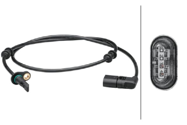 2015-2023 Mercedes-Benz C300 ABS Wheel Speed Sensor - Rear (Hella)