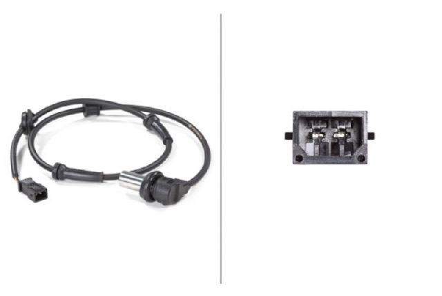 1996-2001 Audi A4 ABS Wheel Speed Sensor - Rear Left or Rear Right (Hella)