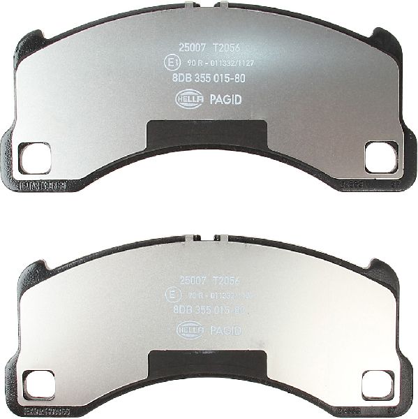 2011-2016 Porsche Cayenne Disc Brake Pad Set - Front (Hella)