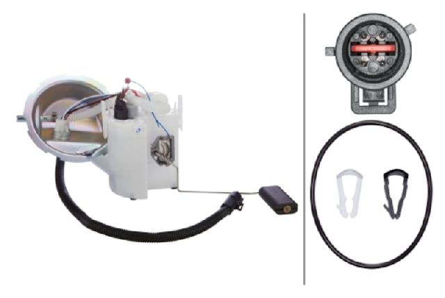2005-2007 Ford Focus Fuel Pump and Sender Assembly (Hella)