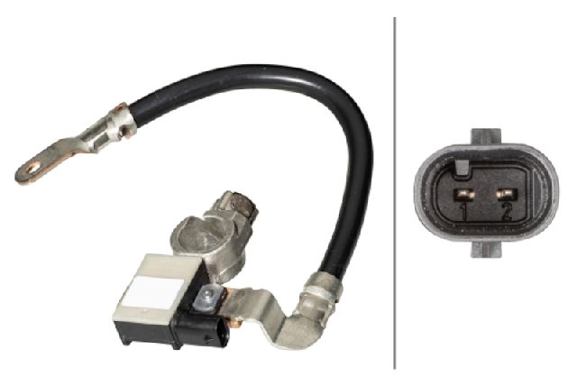 2014 Ford Fiesta Intelligent Battery Sensor (IBS) (Hella)