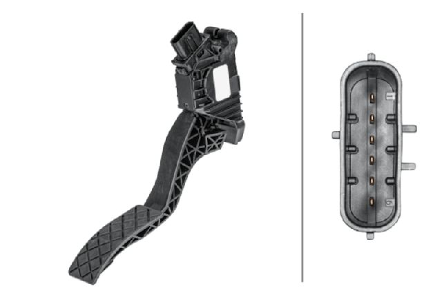 2018-2024 Volkswagen Atlas Accelerator Pedal Sensor (Hella)