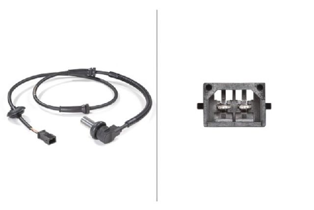1996-2000 Audi A4 ABS Wheel Speed Sensor - Front Left or Front Right (Hella)