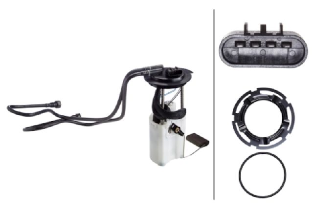 2006-2007 Saturn Ion Fuel Pump and Sender Assembly (Hella)