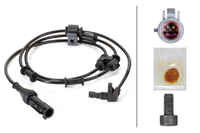 2003-2006 Lincoln Navigator ABS Wheel Speed Sensor - Front Left or Front Right (Hella)