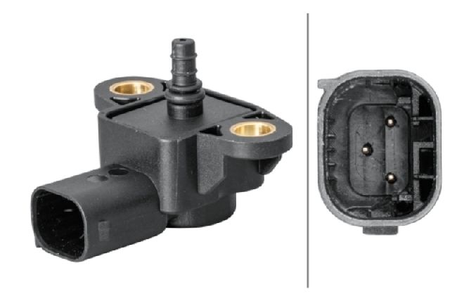 1998-2007 Mercedes-Benz C280 Turbocharger Boost Sensor (Hella)