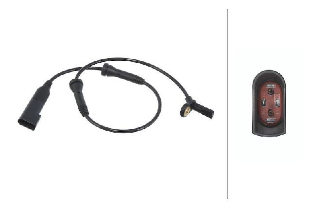 2000-2005 Ford Focus ABS Wheel Speed Sensor - Front (Hella)