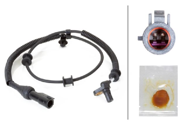 2005-2008 Ford F-150 ABS Wheel Speed Sensor - Front Left or Front Right (Hella)