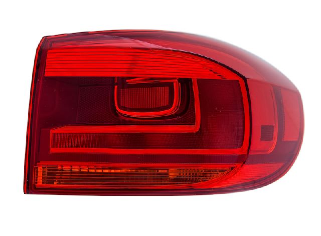 2011-2014 Volkswagen Tiguan Tail Light Assembly - Right Outer (Hella)