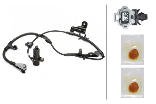 2001-2007 Toyota Sequoia ABS Wheel Speed Sensor - Front Right (Hella)