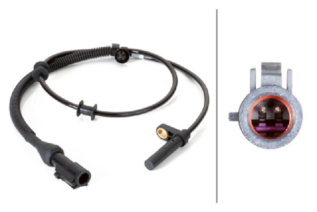 2005-2008 Ford F-150 ABS Wheel Speed Sensor - Front Left or Front Right (Hella)