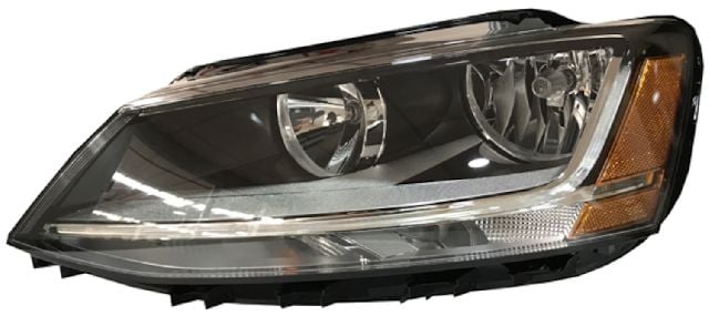 2017-2018 Volkswagen Jetta Headlight Assembly - Left (Hella)
