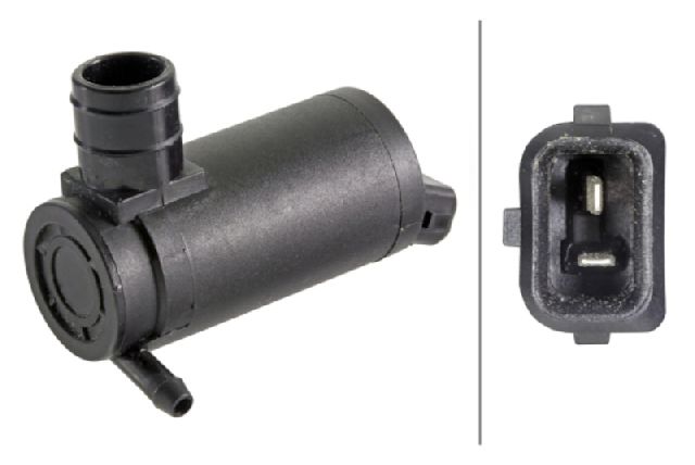 2007-2017 Ford Transit Windshield Washer Pump - Front (Hella)