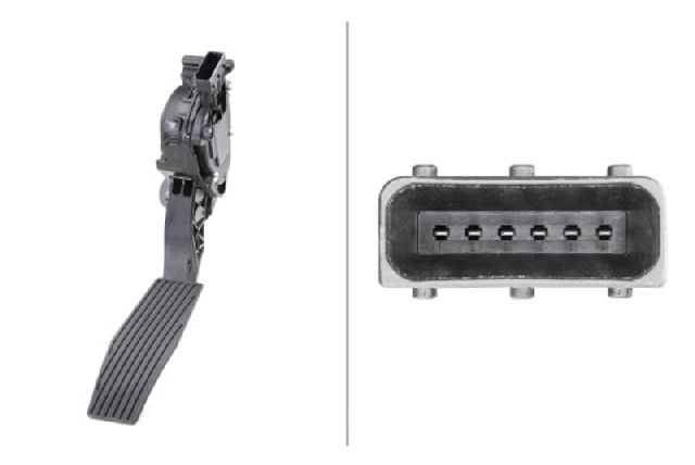 2014 Cadillac ELR Accelerator Pedal Sensor (Hella)