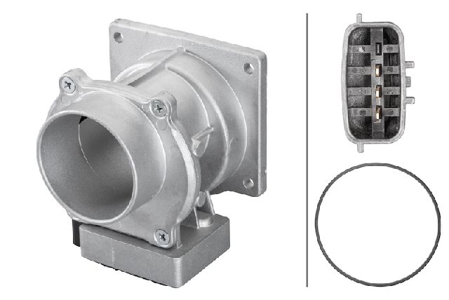 1996-1997 Nissan Altima Mass Air Flow Sensor (Hella)