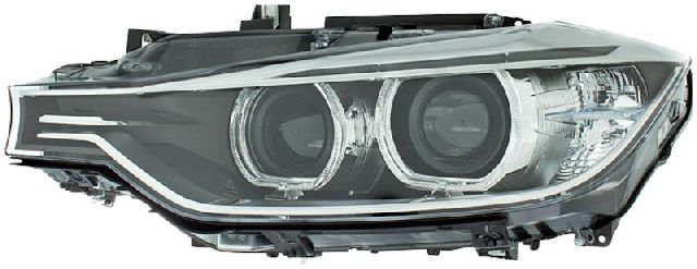 2012-2014 BMW 328i Headlight Assembly - Front Left (Hella)