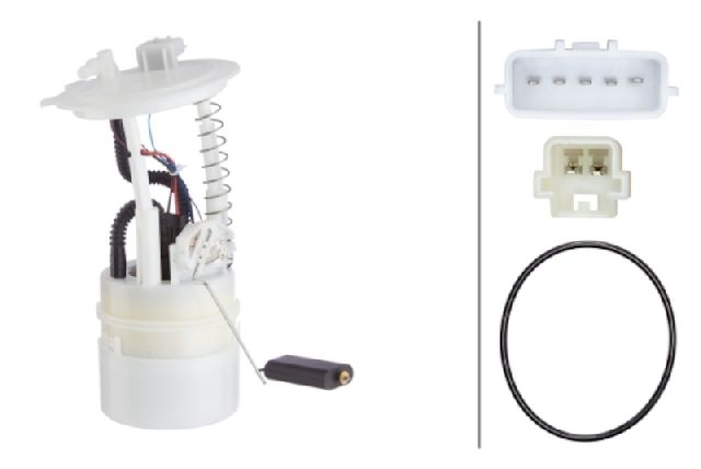 2014-2015 Nissan Rogue Select Fuel Pump and Sender Assembly (Hella)