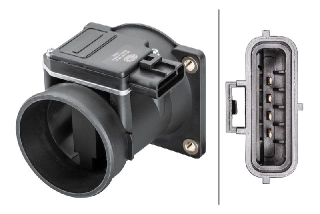1997-2000 Ford Windstar Mass Air Flow Sensor (Hella)