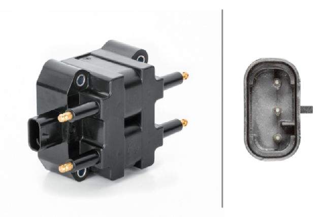 1994-1996 Dodge Ram 2500 Ignition Coil (Hella)