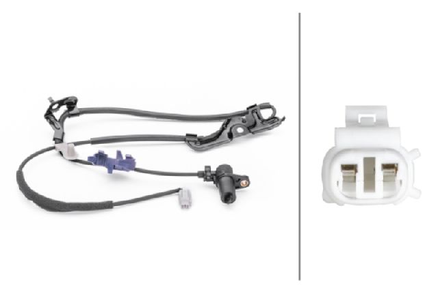 2004-2010 Toyota Sienna ABS Wheel Speed Sensor - Front Right (Hella)
