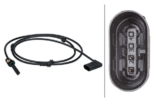2015-2023 Mercedes-Benz C300 ABS Wheel Speed Sensor - Front Left (Hella)