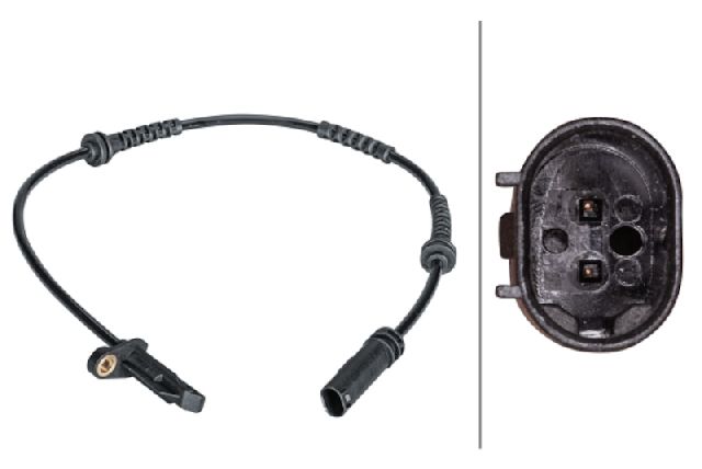 2014-2019 Mini Cooper ABS Wheel Speed Sensor - Rear (Hella)