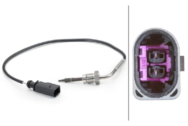 2013-2015 Audi Q7 Exhaust Gas Temperature (EGT) Sensor (Hella)