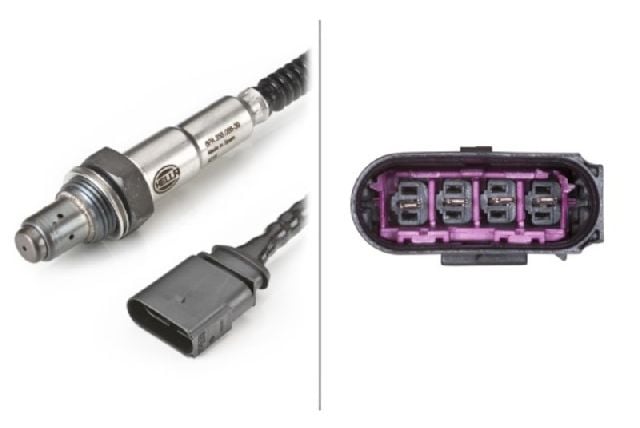2000-2006 Audi A4 Oxygen Sensor - Front or Rear or Rear Left or Rear Right (Hella)