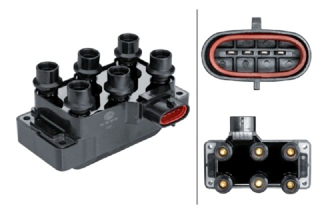 1997-1998 Ford F-150 Ignition Coil (Hella)