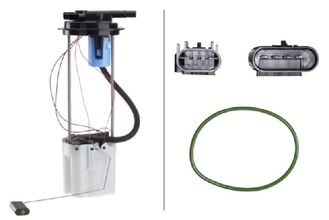 2009-2013 Chevrolet Silverado 1500 Fuel Pump and Sender Assembly (Hella)