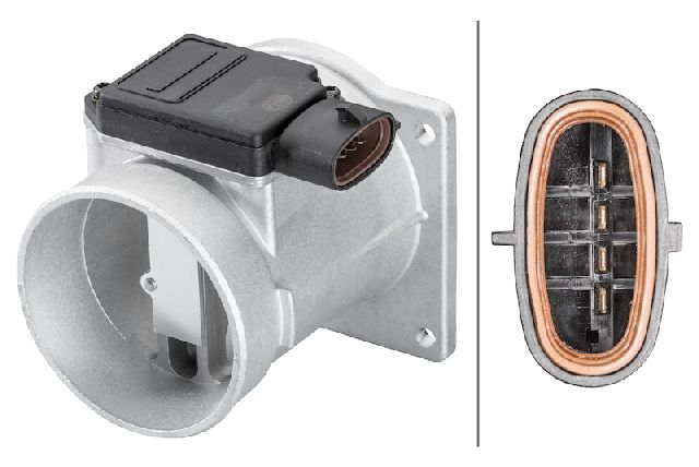 1995 Ford E-350 Econoline Mass Air Flow Sensor (Hella)