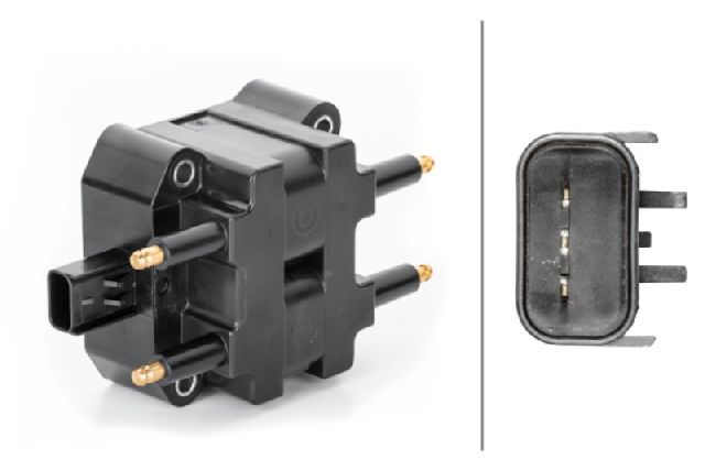 1997-1999 Mitsubishi Eclipse Ignition Coil (Hella)