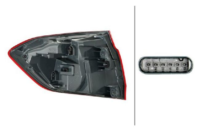 2017-2018 BMW M3 Tail Light - Right (Hella)