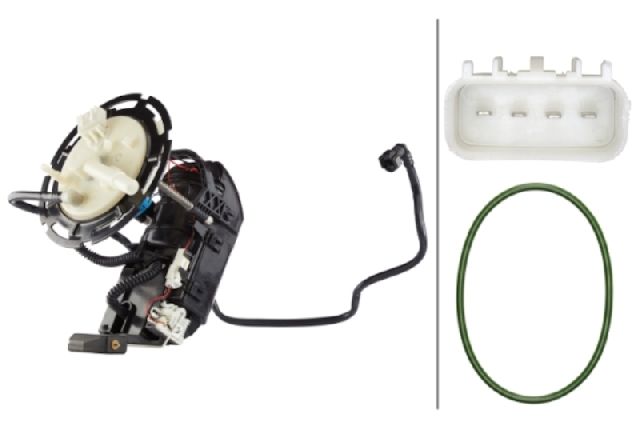 2009-2010 Pontiac G6 Fuel Pump and Sender Assembly (Hella)