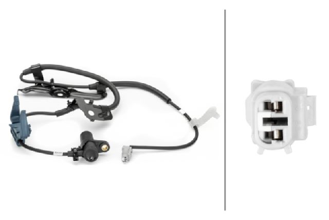 2007-2011 Toyota Camry ABS Wheel Speed Sensor - Front Right (Hella)