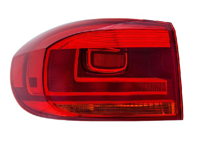 2011-2014 Volkswagen Tiguan Tail Light Assembly - Left Outer (Hella)