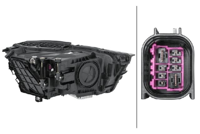 2019-2022 Audi Q3 Headlight Assembly - Left (Hella)