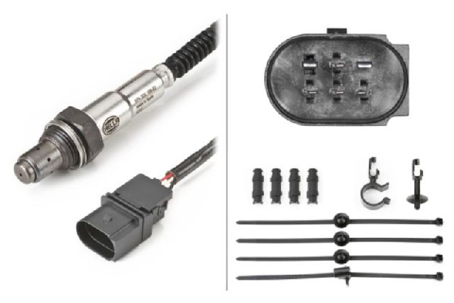 2001-2006 Audi A4 Oxygen Sensor - Front (Hella)