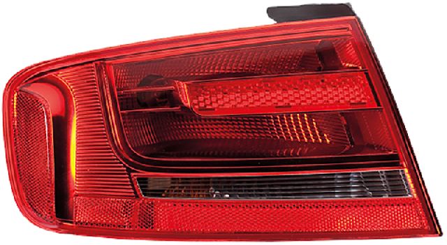 2009-2012 Audi A4 Tail Light - Left Outer (Hella)