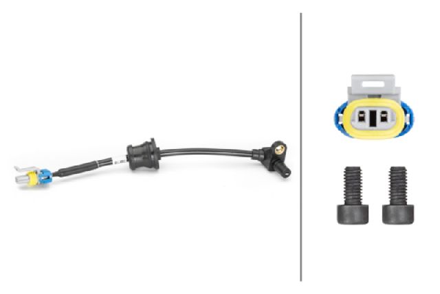2005-2006 Chevrolet Equinox ABS Wheel Speed Sensor - Rear Left or Rear Right (Hella)