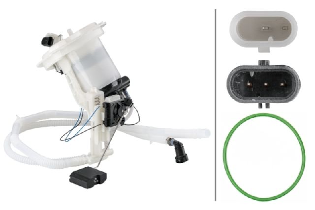 2010-2012 Mercedes-Benz GLK350 Fuel Pump and Sender Assembly - Left (Hella)