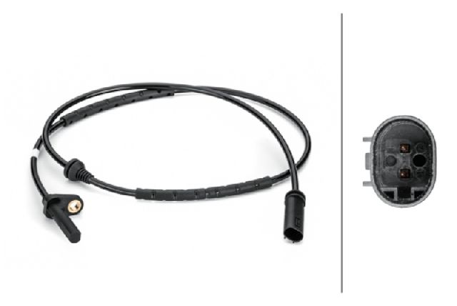 2008-2019 BMW X6 ABS Wheel Speed Sensor - Rear or Rear Left or Rear Right (Hella)